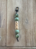Camo mom key chain