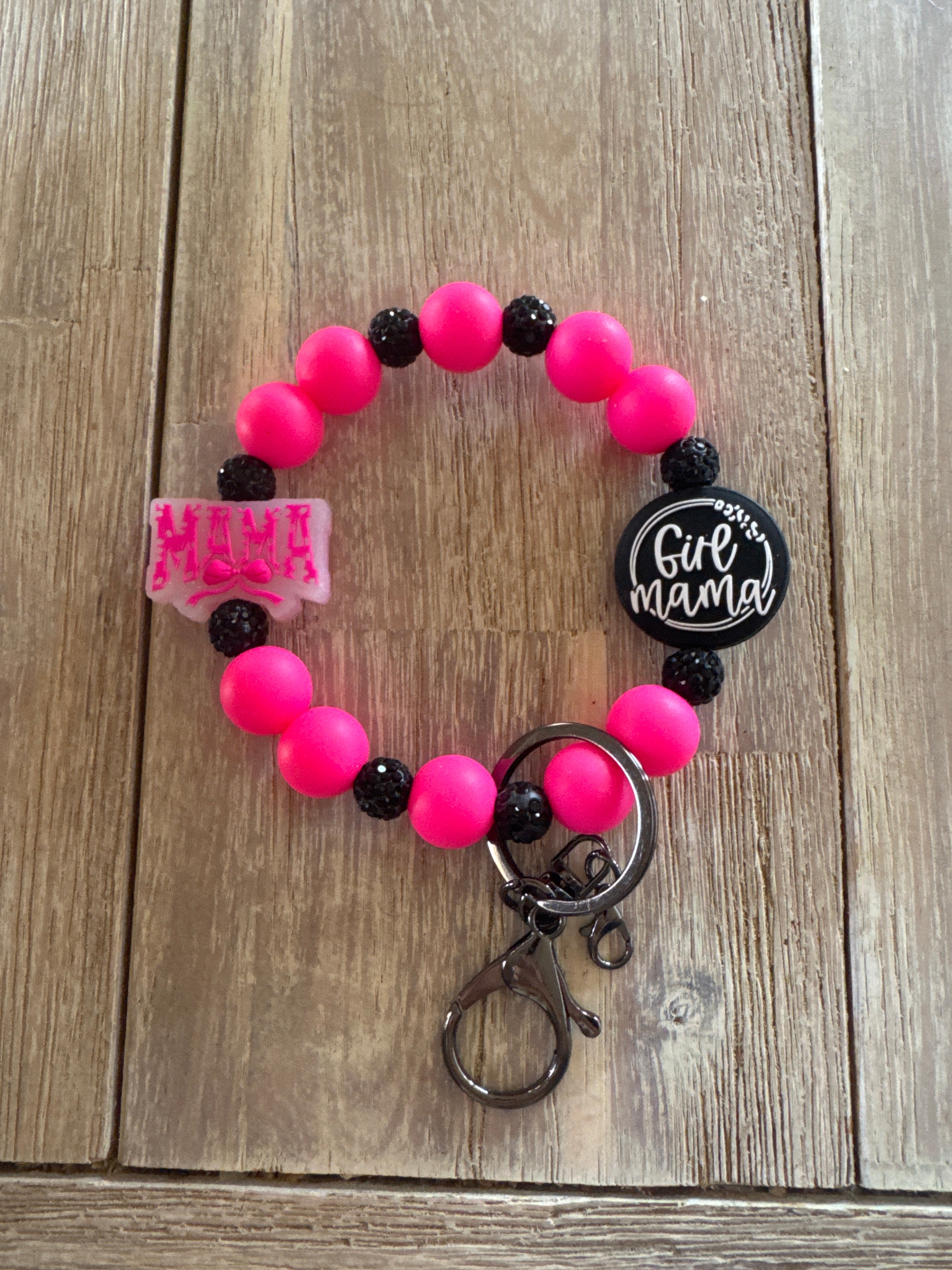 Girl mama wristlet