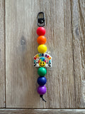 Autism mom keychain