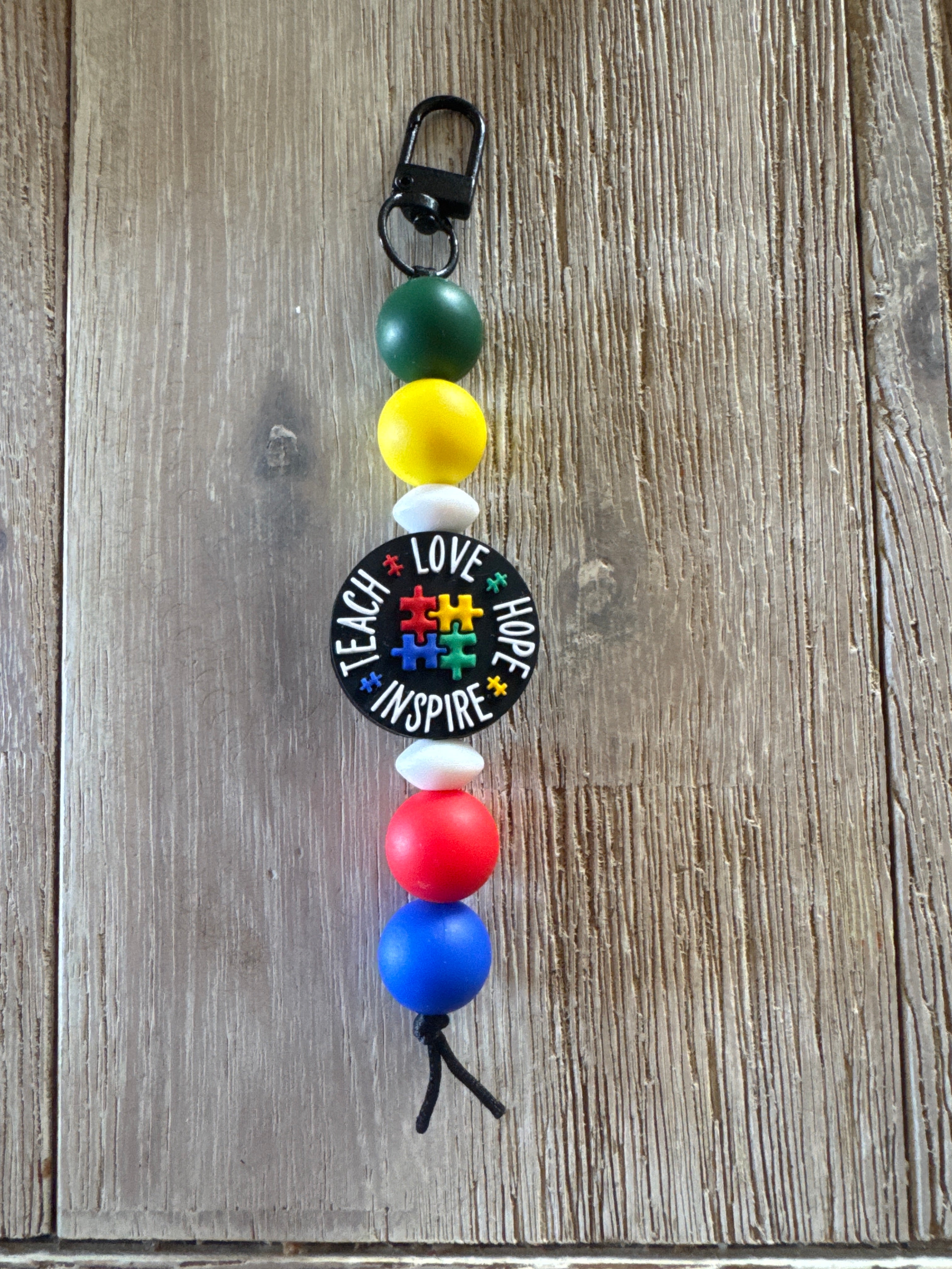 Autism teacher keychain